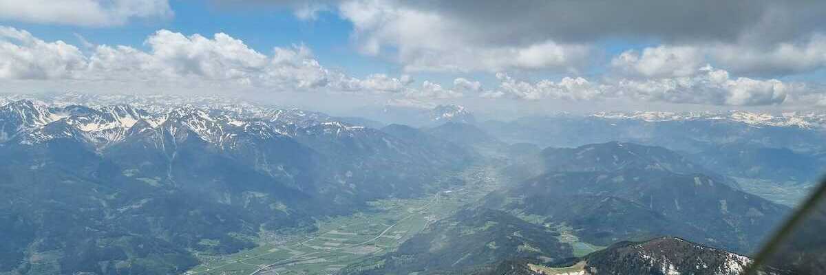 Flugwegposition um 11:05:18: Aufgenommen in der Nähe von Gaishorn am See, Österreich in 2540 Meter